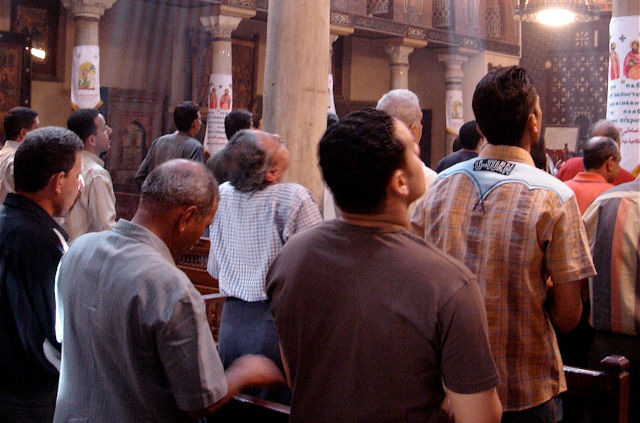 Church Service in Cairo, Egypt